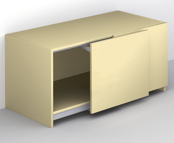 Kayar Kapı Aksesuarı, Finetta F-Flush52 20B, Standart Set - 406.11.209
