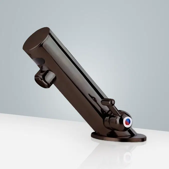 Leo Oil Rubbed Bronze Thermostatic Touchless Basin Faucet