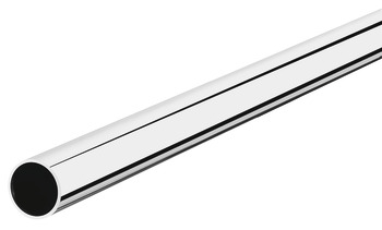 Wardrobe rail, round, Ø 25 mm - 801.11.297