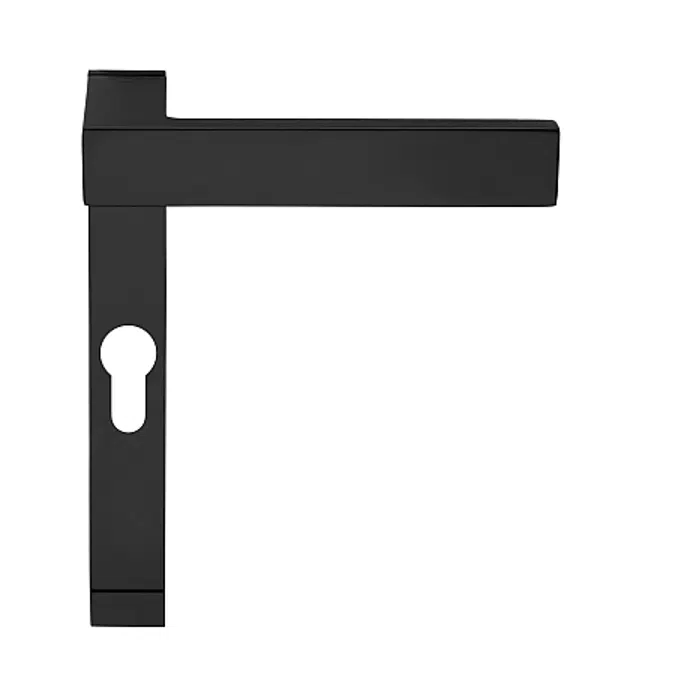 BR.BLACK Long Door Handle Set
