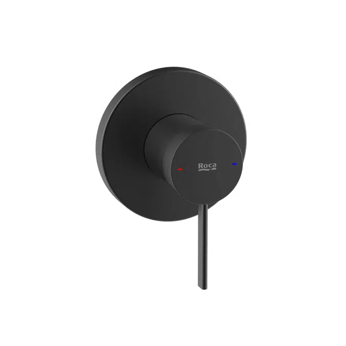 Ona Matte Black Shower Mixer Tap 13693