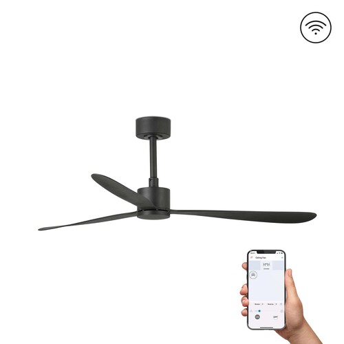 AMELIA L Black fan TUYA