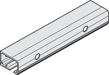 Running track, Pre-drilled, 47.5 x 31 mm (W x H) - 940.60.825