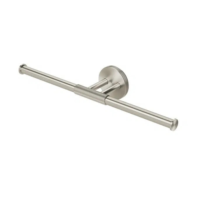 Milli Marq Edit Brushed Nickel Double Toilet Roll Holder 21908