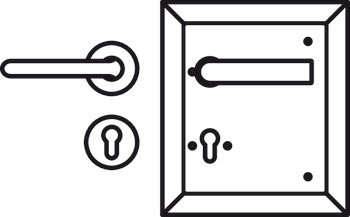 FSB Sports Hall Inset Handle Model 77 7948 - 902.82.096