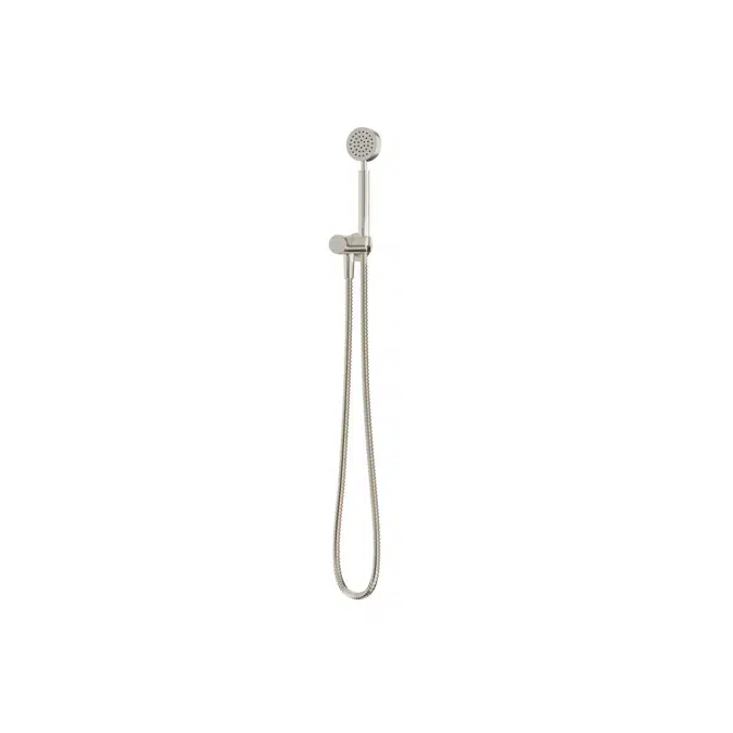 Milli Mood Edit Round Hand Shower with Swivel Bracket PVD Brushed Nickel 9511653