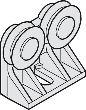 Running gear, with precision ball bearing - 942.17.012