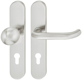 Kapı kulpu seti, Paslanmaz çelik, Startec, model LDH 2170 - 903.95.240