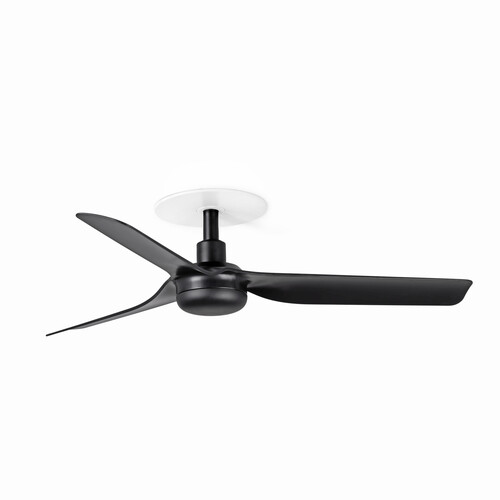 MINI PUNT RECESSED S Ceiling fan siyah TUYA