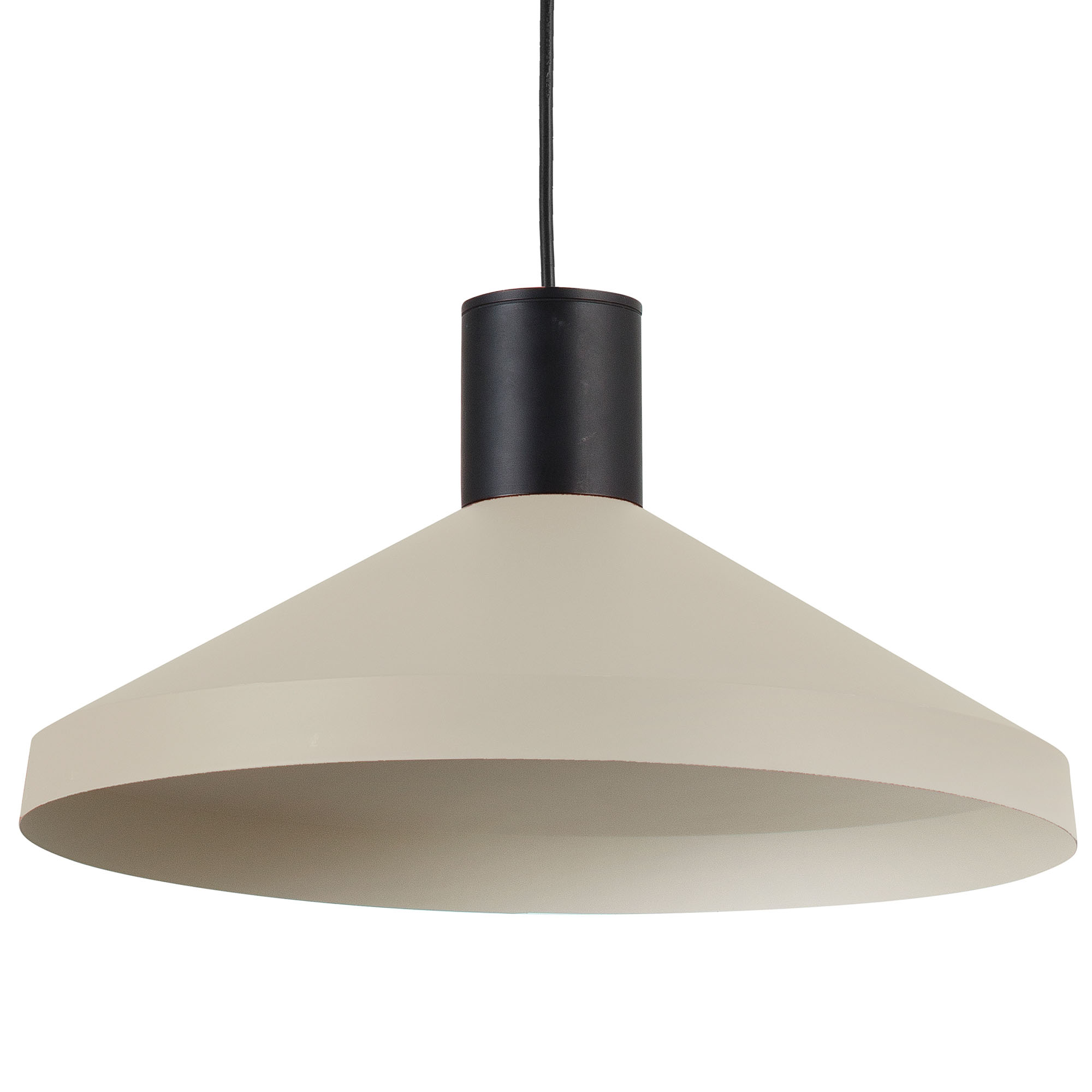 KOMBO 400 Beige pendant lamba with plug