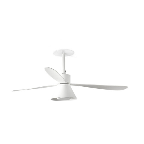 AMELIA CONE L RECESSED Ceiling fan beyaz CCT