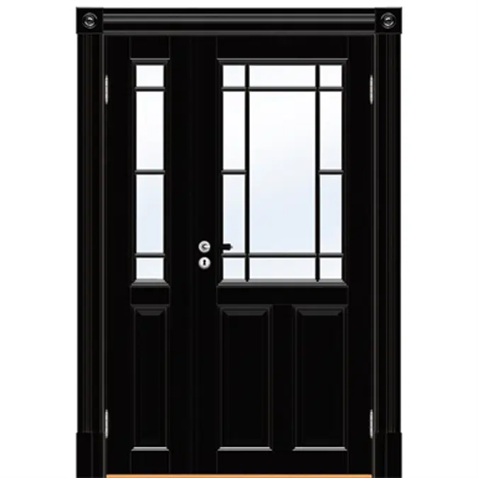 Superior Arv 7223 Double Unequal Interior Door