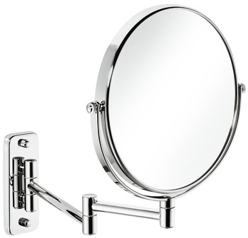 Vanity mirror, With 3x magnification, round - 980.60.922