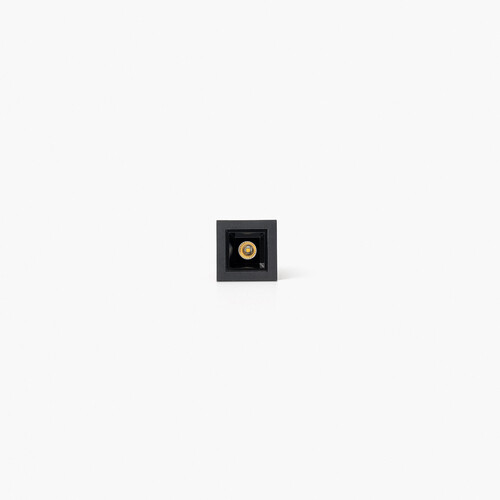 TROOP recessed black-black 2W 36° 4000K CRI90