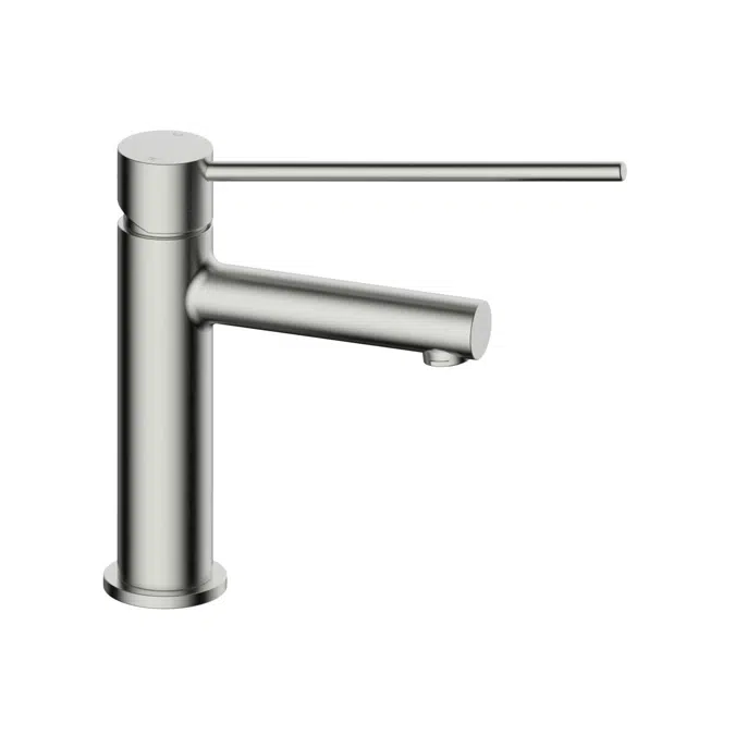 Mizu Drift Fırçalanmış Nikel Düz Lavabo Musluğu 2267418