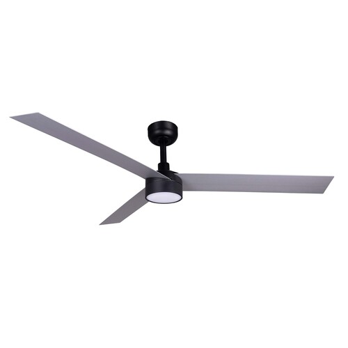 CRUISER XL LED Ceiling fan siyah/aluminium 20W SWT