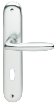 Door handle set, aluminium, Hoppe, Verona 1510/273P - 904.91.401