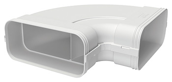 Bend, Flat Ducting System 125 Optimairo M, Horizontal - 500.90.228
