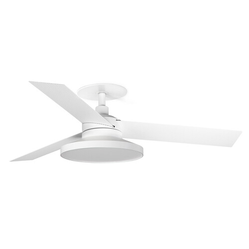 CRUISER RECESSED TAK S beyaz fan duvar kumandası siyah 2700K
