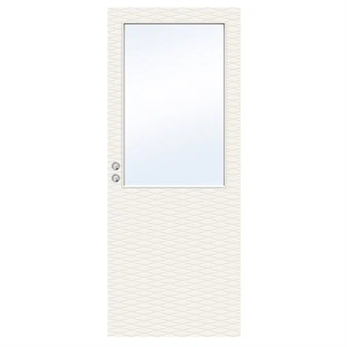 Charisma D200 GW13 Single Sliding In Wall Door 122/148mm