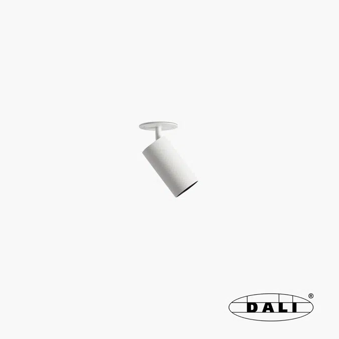 0123X3031D - FOST Pull Down Beyaz Projektör 7W