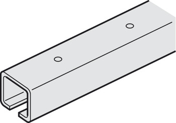 Running track, pre-drilled, 30 x 31 mm (W x H) - 941.00.250