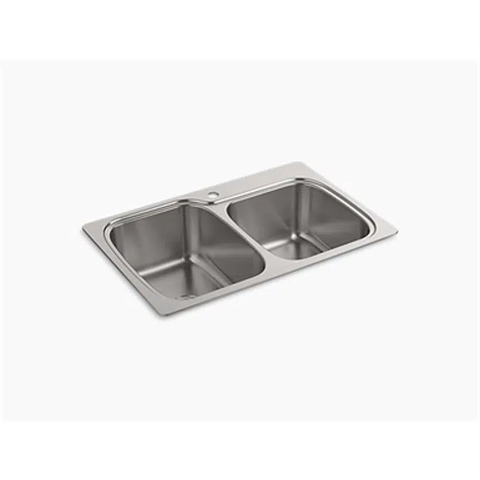 Verse Grand Double Sink (1-Hole)