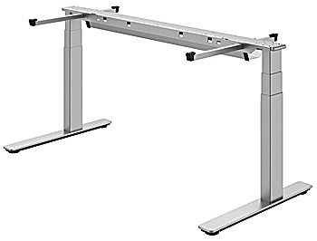 Table baseOfficys TE651 Complete set, with cable channel - 633.56.012