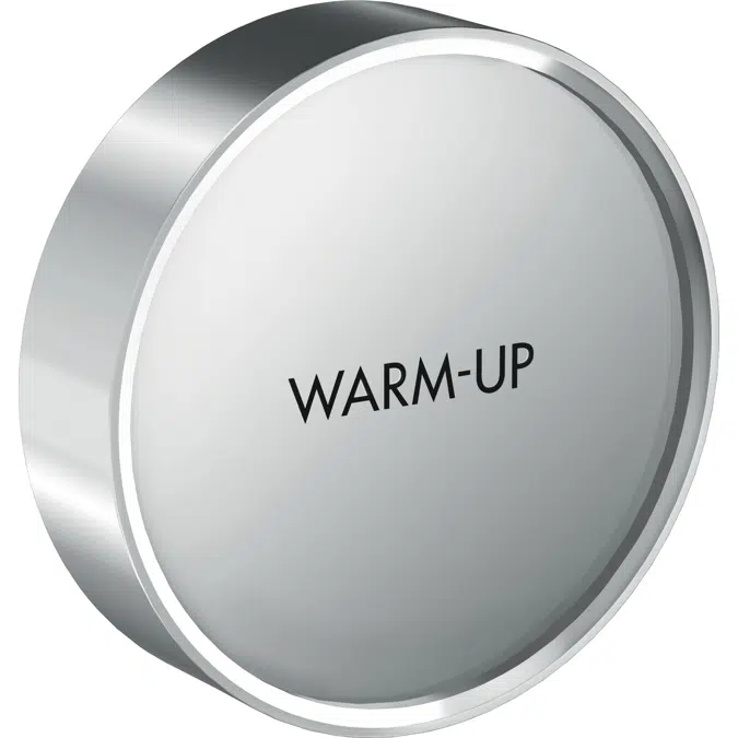 RainButton Symbol Temperature Increase Button