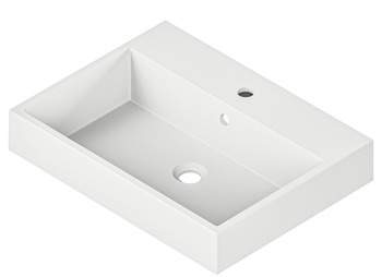 Free-standing washbasin, Square - 983.90.011