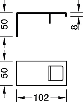 Wall support, Rossoacoustic Team Fitting series - 785.00.045