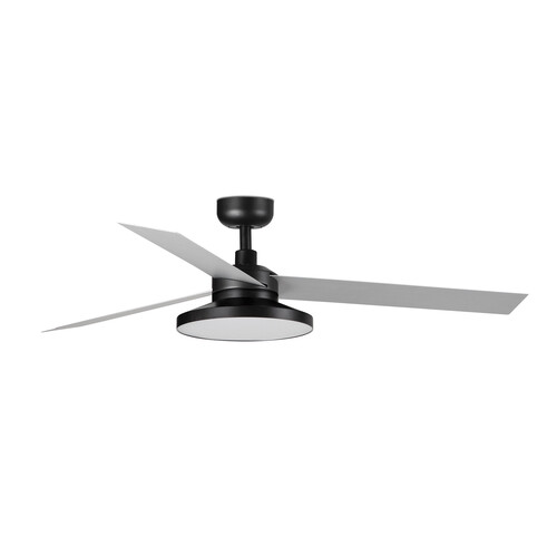 CRUISER TAK L Ceiling fan siyah/aluminium 3000K 0-10V/1-10V