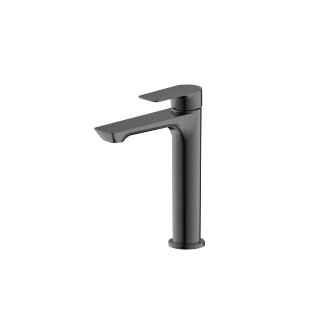Trace Brushed Gunmetal Medium Height Basin Mixer 2266013