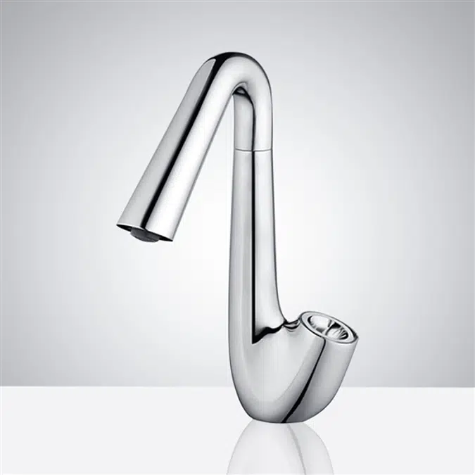 Carpi Deck Mount Chrome Touchless Faucet