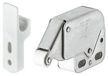 Spring catch, Mini-Latch, with counterpiece, for screw fixing - 245.54.707