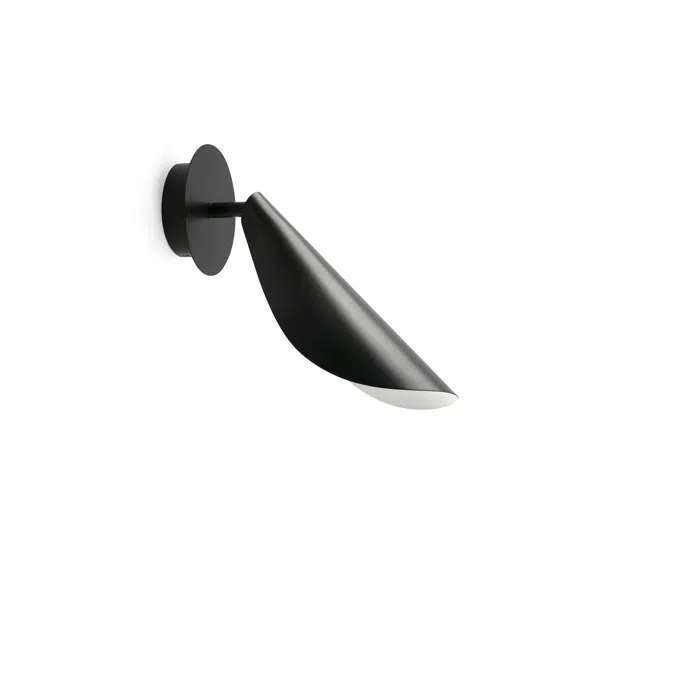 20077 - LIGGERA Black Wall Lamp