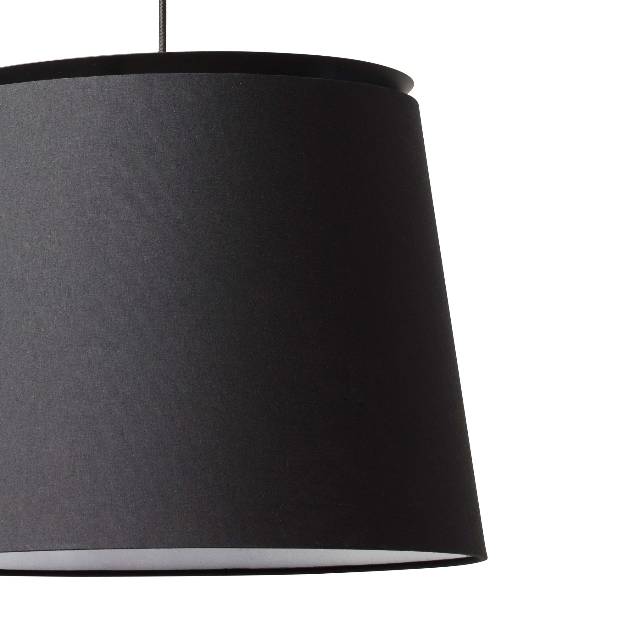 SAVOY Black/black pendant lamp