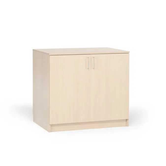 Theo Low Wooden Storage Cabinet