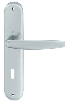 Door handle set, aluminium, Hoppe, Atlanta 1530/273P - 904.91.261