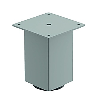 Furniture foot, with plate, without height adjustment - 634.74.277