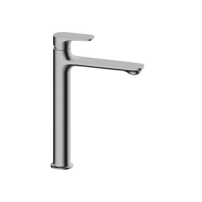 Mizu Silk Fırçalanmış Gunmetal Uzatılmış Lavabo Bataryası 9512481