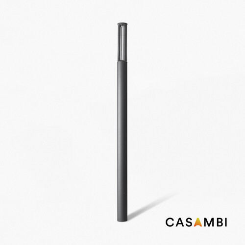 SCREEN 3100 Dark grey pole lamba 3000K 360º CASAMBI