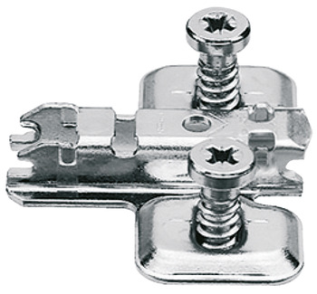 Cruciform mounting plate, For Blum Clip/Clip Top/Cristallo - 342.20.630