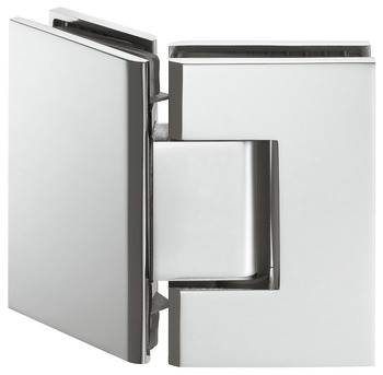shower door hinge, for glass-glass connections, 135° glass front - 981.51.021