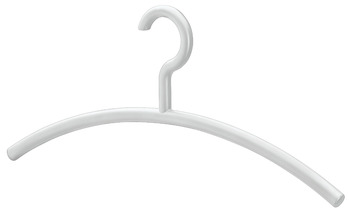 Coat hangers, polyamide, rigid hook, round shackle - 804.56.098