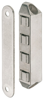 Magnetic catch, Pull 8.0 or 12.0 kg, for screw fixing, straight-edged - 246.75.630