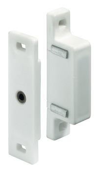 Magnetic catch, pull 4.0–5.0 kg, for screw fixing, square - 246.65.709