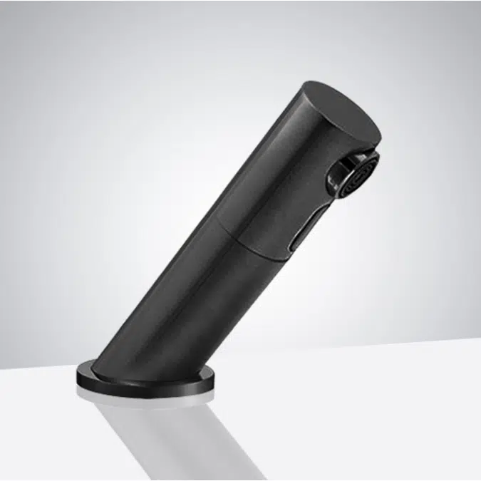 Milano Oil Rubbed Bronze Deck Mount Touchless Basin Faucet