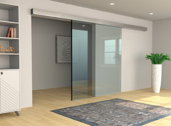 Sliding door drive, For wooden and glass doors - 941.15.015