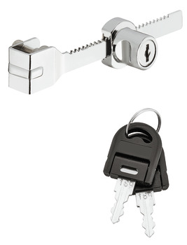 Glass sliding door lock, for slidig doors - 233.20.450